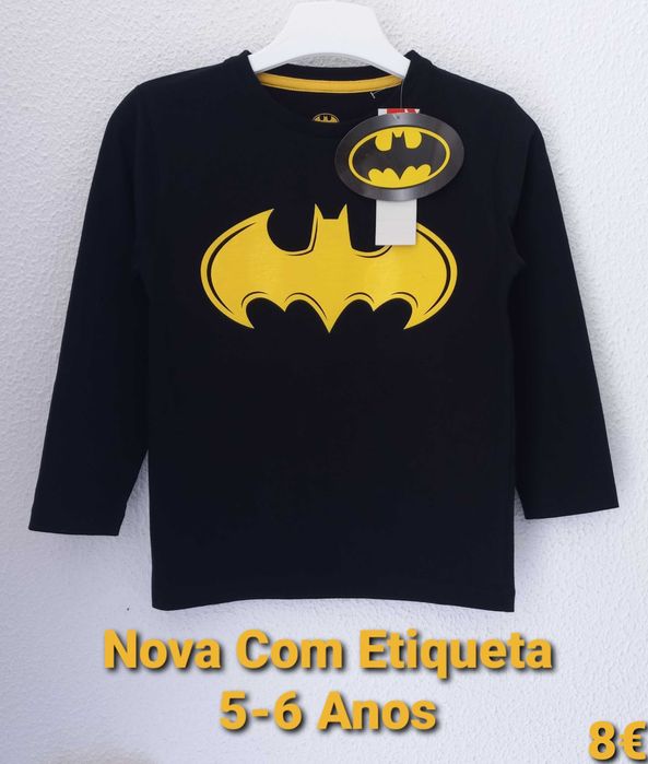 Roupas 5-6 Anos, Pijamas, Calças e Blusas Novas Com Etiqueta, Camisola