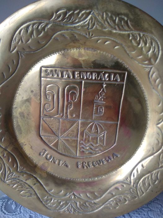 Preto Decorativo em Latão da Junta F. St. Engrácia