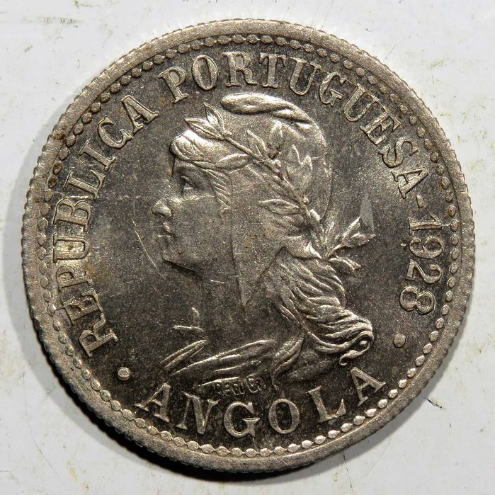 Angola Portuguesa - II Macutas 1928 Dificil - Soberba