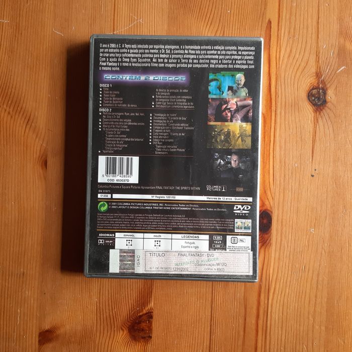DVDs tema fantástico