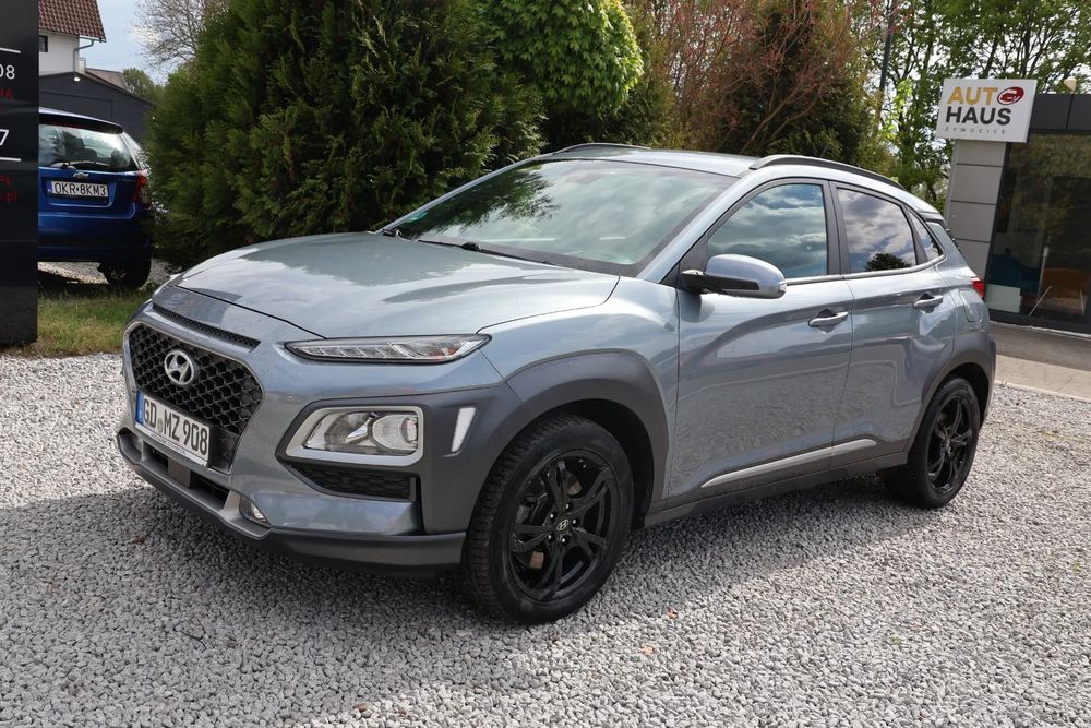Hyundai Kona Automat,Kamera, Nawigacja, Grzana kierownica / Fotele ,Niski przebieg.