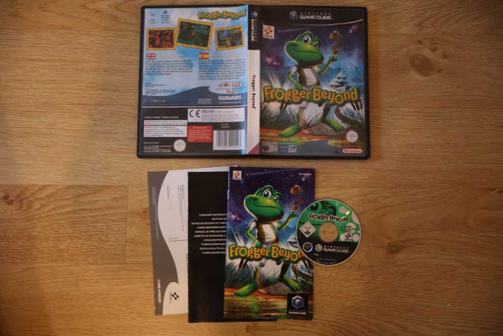 Mega Unikat! Gra na Nintendo Gamecube Frogger Beyond PAL 3XANG Komplet