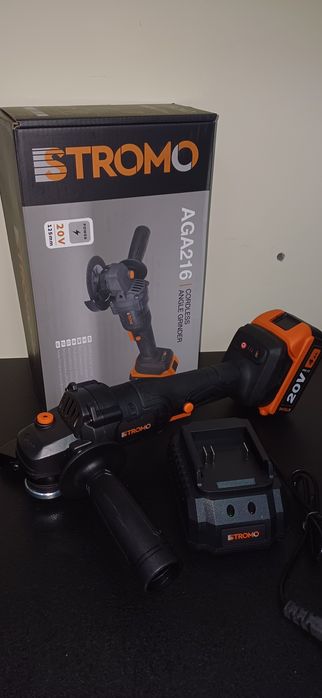 Акумуляторна болгарка Stromo AGA 216 125 круг 20в4 ач