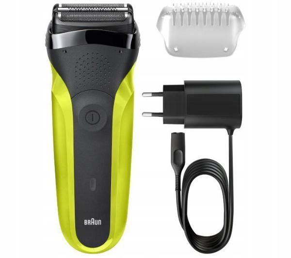 golarka męska braun 300s czarno-zielona jak nowa