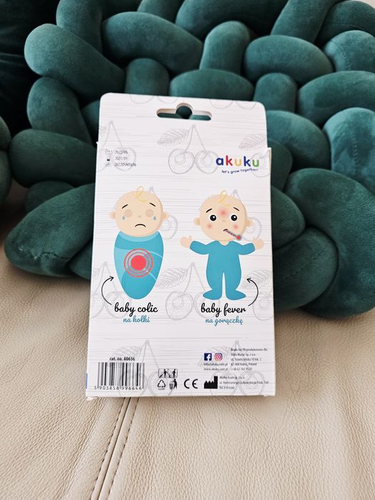 Termofor z pestkami wiśni Akuku 0+