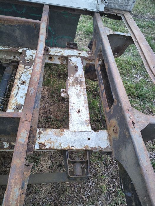 Karoseria Ford Transit MK6 brygadowka z paką 2,0 TDDI 2003r osobowa