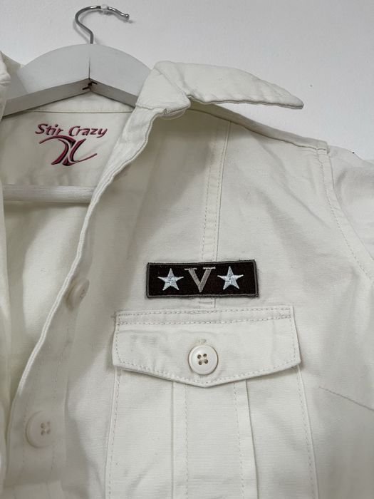 Biała koszula damska Stir Crazy rozmiar S