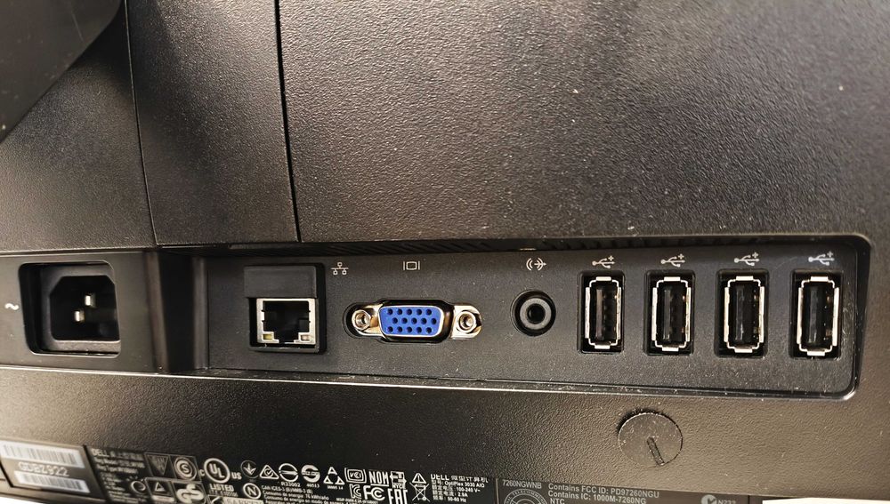 Komputer DELL AiO 3030 20" Core i5 12GB 128GB SSD Windows 11 WiFi CAM