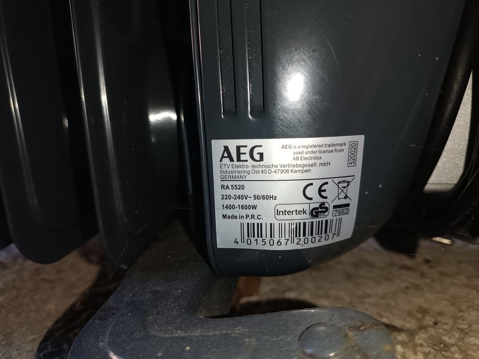 Aquecedor a Óleo AEG