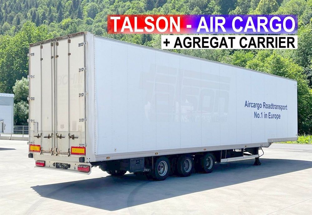Talson Chłodnia Air Cargo // Carrier Maxima // 2006 Rok // Rolki // Przesyłki lotnicze //