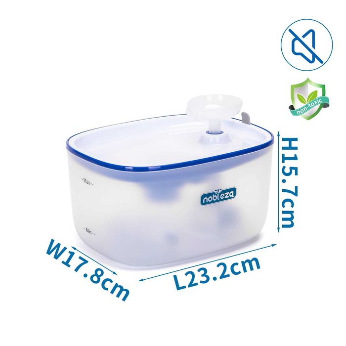 NOVO! Fonte de água para cães e gatos 2,5 L