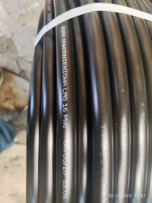 RURA montażowa szczelna do transportu wody PE fi 16 WĄŻ 100 m