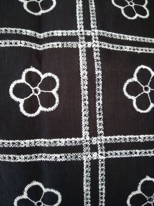 Tira de tecido, para aplicar renda.