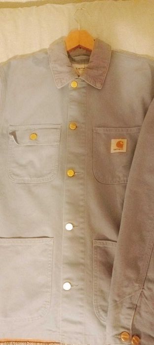 Carhartt WIP Michigan Chore Casaco, primavera, tamanho M.