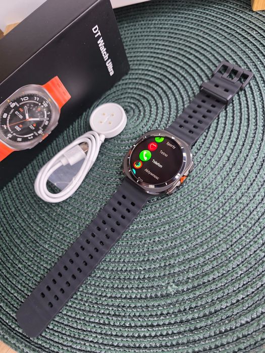 Smartwatch DT7 WATCH ULTRA , 32GB, Połączenia, Muzyka, Sport NOWY