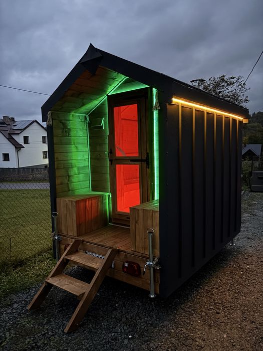 Sauna ocieplana mobilna