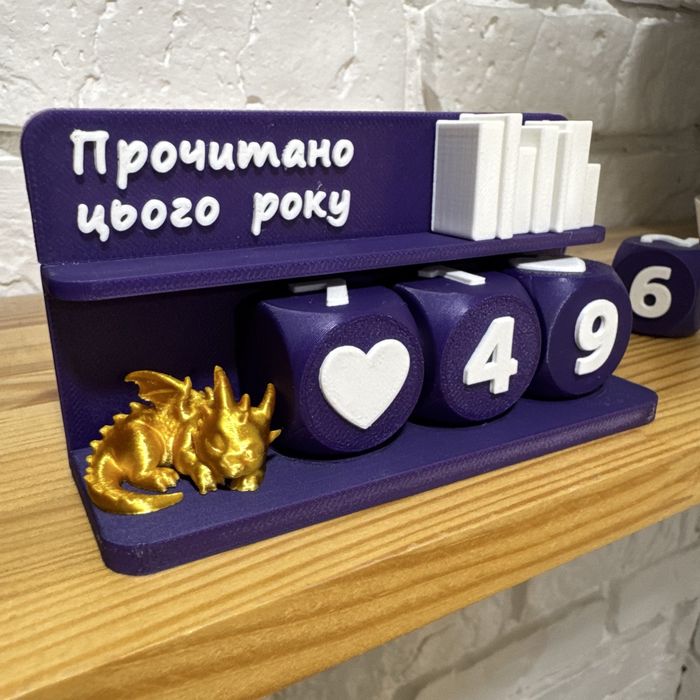 Рахівниця книг (лічильник) Прочитано цього року