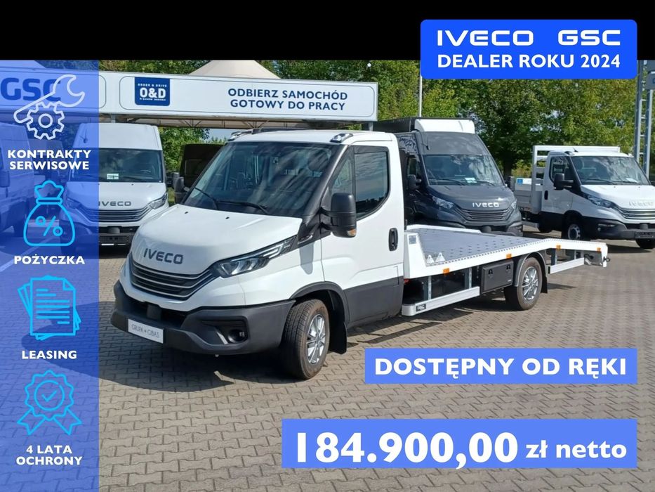 Iveco Daily 35S18HA8 laweta od ręki  3.0 180KM/A8/VDI