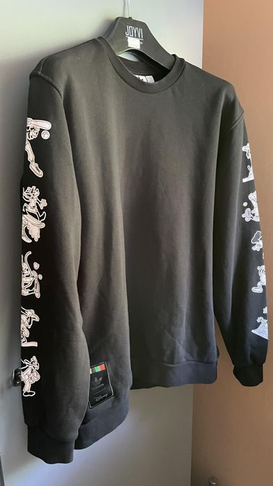 Худі Adidas Originals GOOFY CREW Disney L чорне