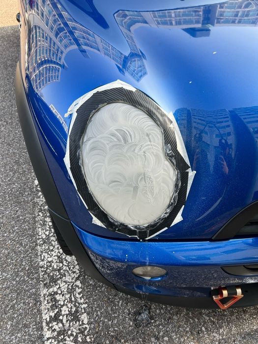 Kit restaurador reparação e polimento de faróis automóvel