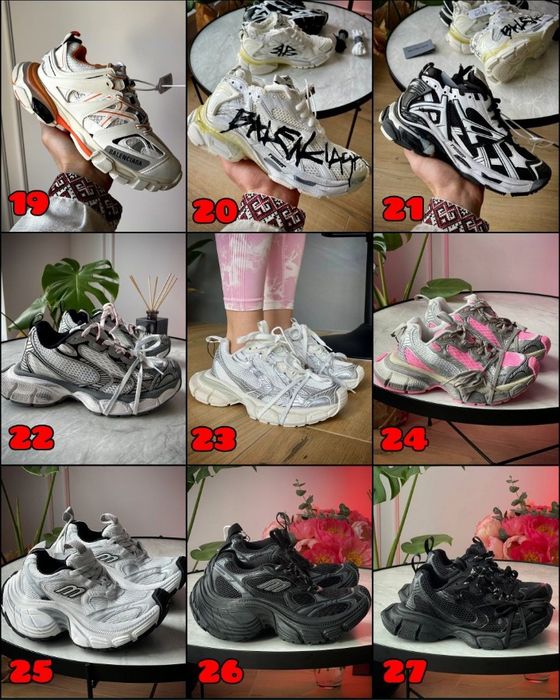 ВСІ МОДЕЛІ‼️ Унісекс кросівки Balenciaga Track, Runner, 3XL, 10XL