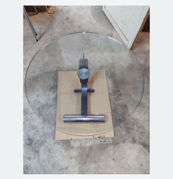 Mesa vidro redonda Rolf Benz