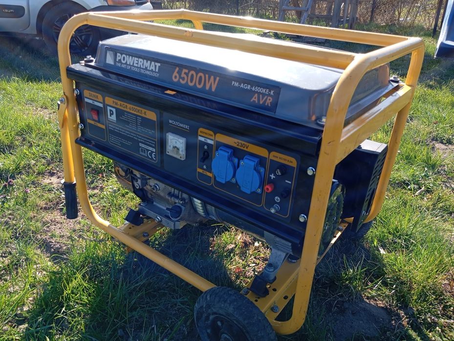 Agregat Powermat jednofazowy 6500W