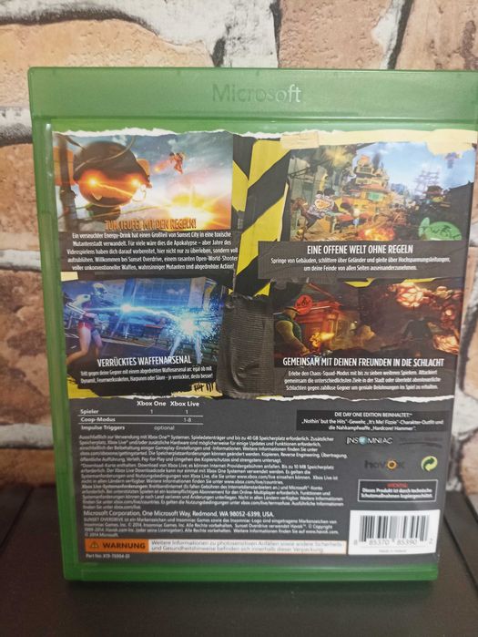 Sunset Overdrive XBOX one