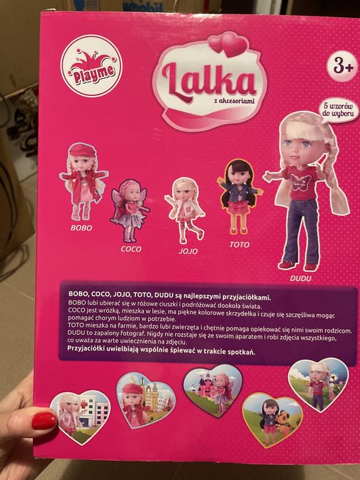 Lalka śpiewająca Julka z akcesoriami