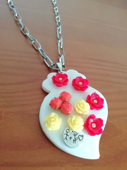 Colar coração de Viana