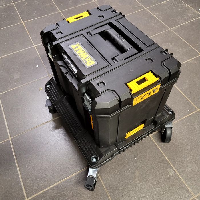 Zestaw skrzynka DeWalt Tstak VI + wózek 100kg