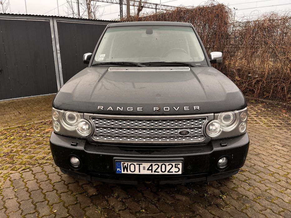 Range Rover uszkodzony silnik