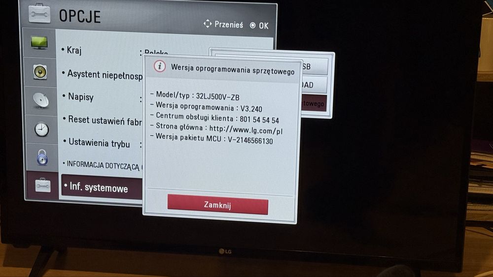 Telewizor lg32lj500v