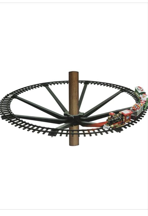 Новорічний різдвяний експрес-поїзд на ялинку