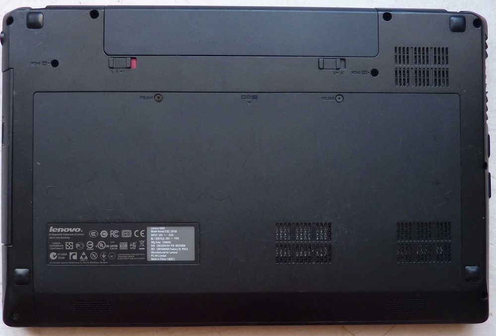 Laptop Lenovo G580