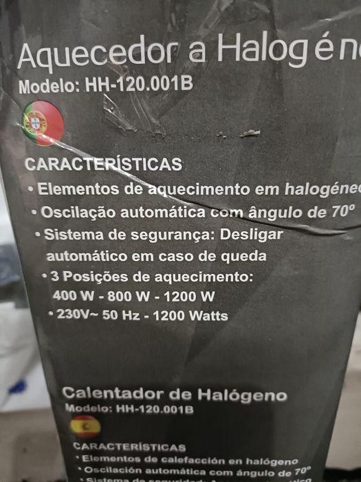 Aquecedor HAeger 1200plus