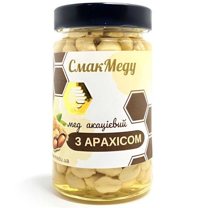 Мед з арахісом 250г