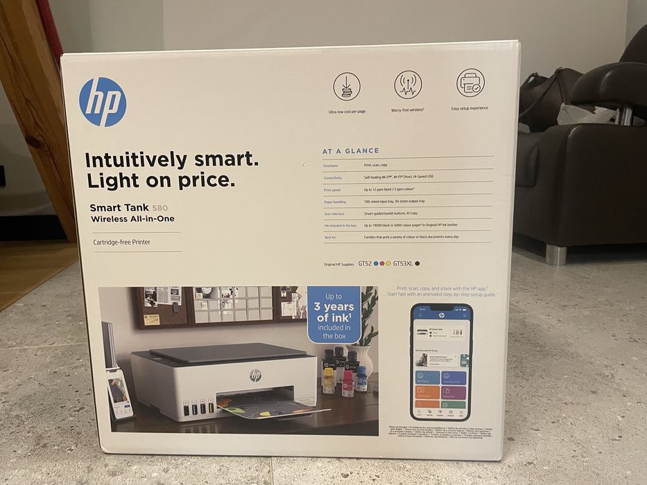 Drukarka HP Smart Tank 580