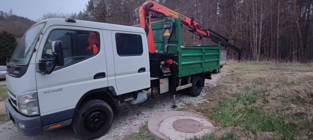 Wywrotka,dźwig ,7,5DMC, HDS-2-0.8t,żwir,czarnoziem,kamień,drewno,trawa