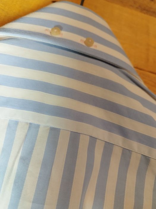 Camisa Sacoor Bro. Riscas Azul