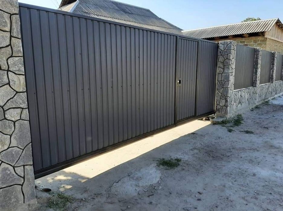 Ворота откатные, распашные, гаражные. Автоматика для ворот