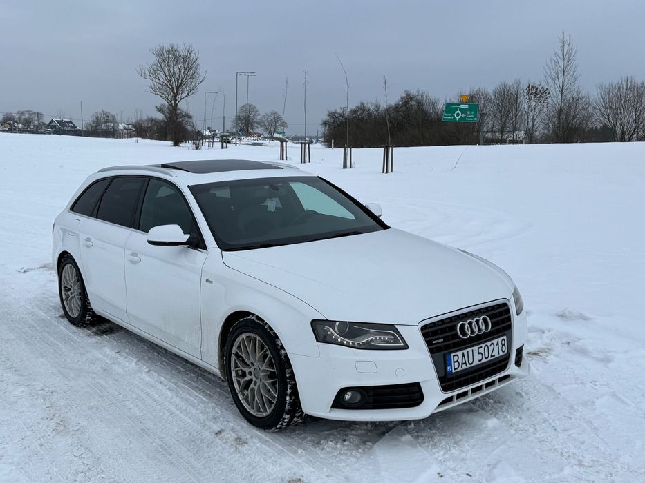 Audi A4 Avant Audi A4 B8 quattro s-line