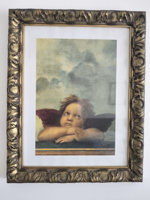 Quadro vintage como novo