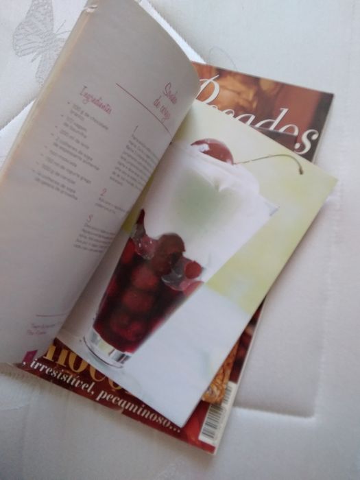 3 livros de sobremesas, venda apenas em conjunto 5€