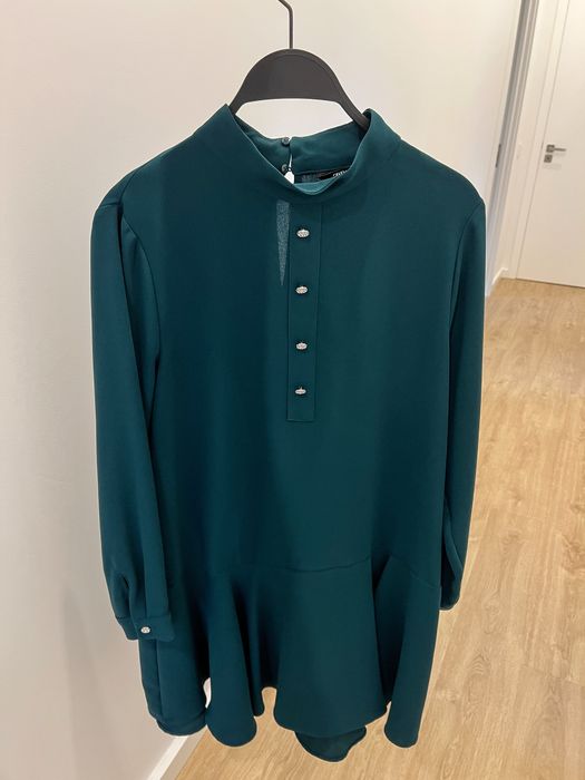 Vestido fluído Zara