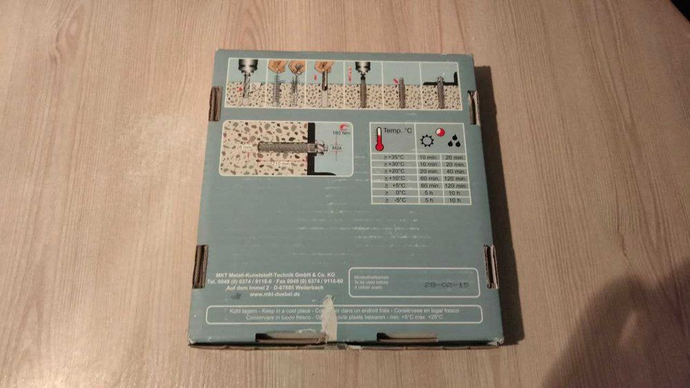 Хімічний анкер МКТ Verbundanker V-P 24