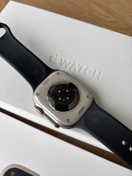Idealny Apple Watch Ultra 49 mm  TITANIUM CELLULAR PERFEKCYJNY!