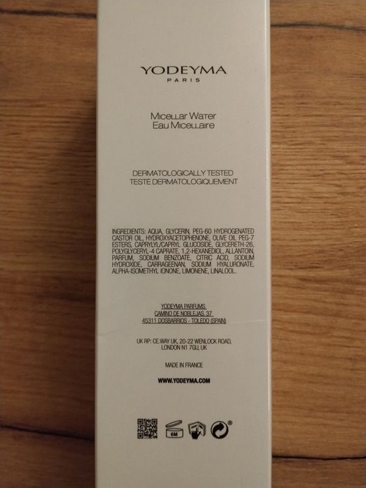 Płyn micelarny do demakijażu yodeyma