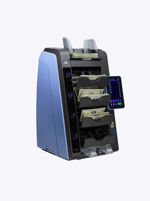 Сортировщик банкнот Kisan K5 HD 4+1 карман НОВЫЙ в количестве