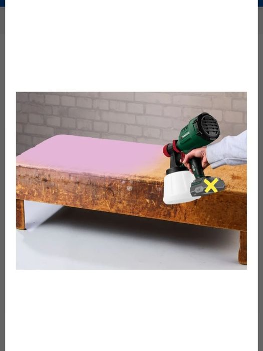 Pistola de pulverização recarregável de 20V parkside